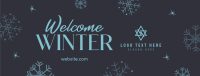 Welcome Winter Facebook cover Image Preview