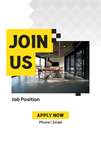 Office Job Hiring Poster Image Preview