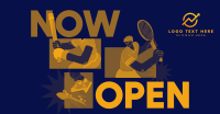 Visit our New Sport Shop Facebook Ad Design