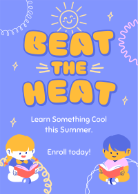 Kids Summer School Poster Image Preview