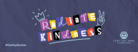 It's Giving Kindness Facebook Cover Design