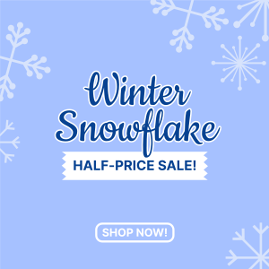 Winter Decor Sale Instagram post Image Preview