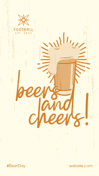 Cheers and Beers Instagram Story Design
