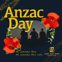 Rustic Anzac Day Instagram post Image Preview