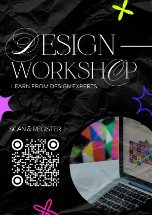 Modern Design Workshop Flyer Image Preview