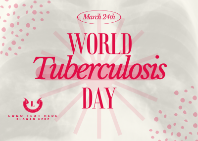 World Tuberculosis Day Postcard Image Preview