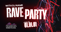Rave Party Vibes Facebook ad Image Preview