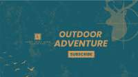 Welcome To Hunting Adventures YouTube Banner Image Preview