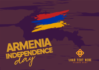 Armenia Day Postcard Design