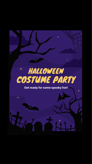 Halloween Party Facebook story Image Preview
