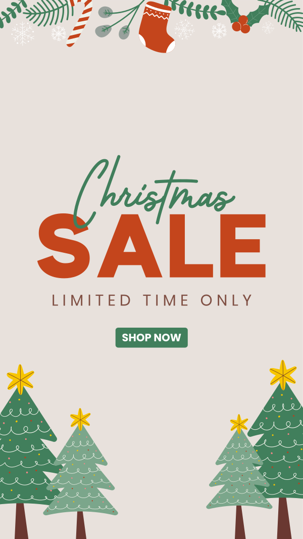 Christmas Sale Instagram Story Design Image Preview