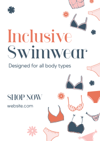 Inclusive Swimwear Flyer Image Preview