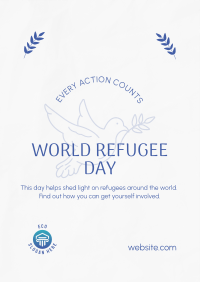 World Refugee Support Flyer Image Preview