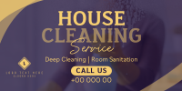 Professional House Cleaning Service Twitter post Image Preview