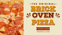 Fresh Oven Pizza Facebook Event Cover Design
