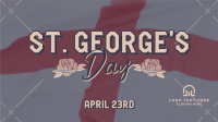 St. George's Cross Facebook Event Cover Design
