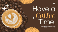 Sip this Coffee Facebook Event Cover Design