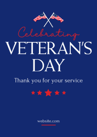 Veterans day letterhead