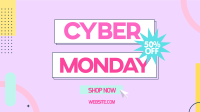 Quirky Monday Facebook Event Cover Design