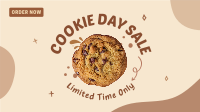 Cookie Day Sale Facebook Event Cover Design