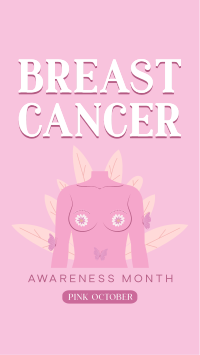 Fight for Breast Cancer Instagram Story Design