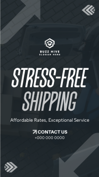 Corporate Shipping Service TikTok Video Image Preview