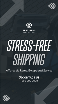 Corporate Shipping Service TikTok Video Image Preview