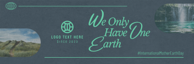 Celebrating Earth Day Twitter header (cover) Image Preview