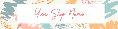 Gouache Brush Etsy Banner Image Preview