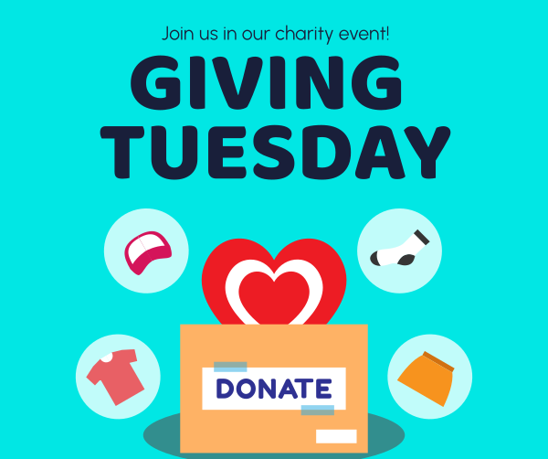 Giving Tuesday Charity Event Facebook Post Design Image Preview