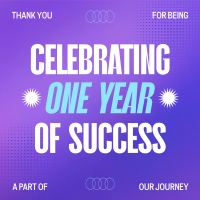 Company Anniversary Instagram Post Preview