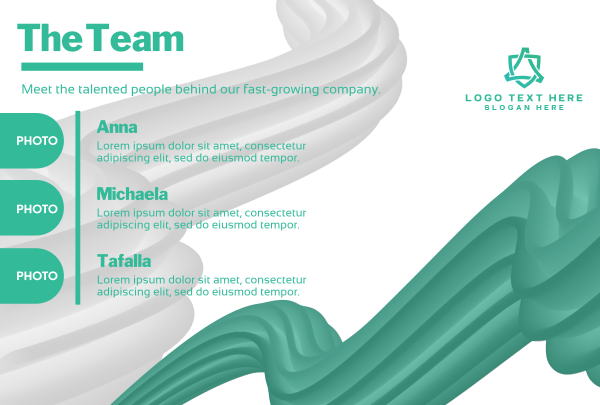Dynamic Team Members Pinterest Cover Design Image Preview