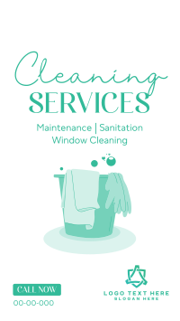 Bubbly Cleaning Instagram Story Design