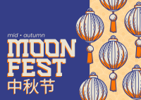 Lunar Fest Postcard Image Preview