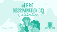 Zero Discrimination for Women Facebook Event Cover Design
