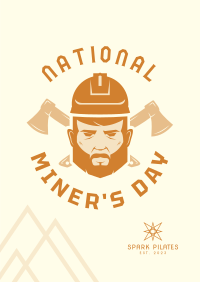 National Miner's Day Flyer Image Preview