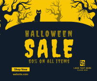 Spooky Midnight Sale Facebook post Image Preview