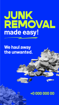 Professional Junk Removal Instagram Reel Image Preview