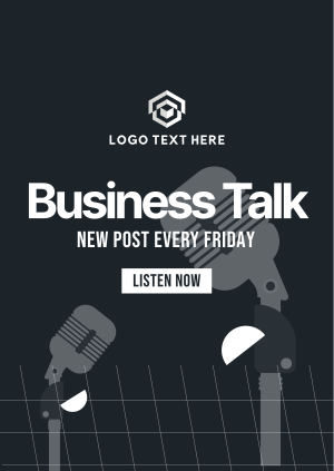 Business Podcast Poster Image Preview