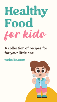 Healthy Recipes for Kids Instagram reel Image Preview