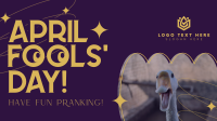 Quirky April Fools' Day Facebook Event Cover Design