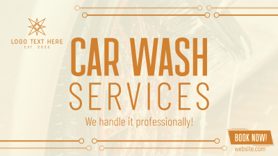 Car Wash Services Facebook event cover Image Preview