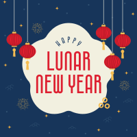 Lunar Celebration Instagram Post Design