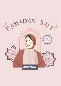 Ramadan Hijab Sale Flyer Image Preview