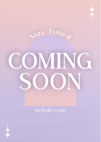 Minimalist Elegant Coming Soon Poster Image Preview