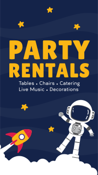 Kids Party Rentals Instagram story Image Preview