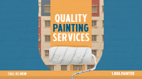 Painting Wall Exterior Facebook Event Cover Design