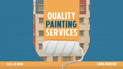 Painting Wall Exterior Facebook event cover Image Preview