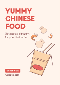 Asian Food Delivery Flyer Image Preview