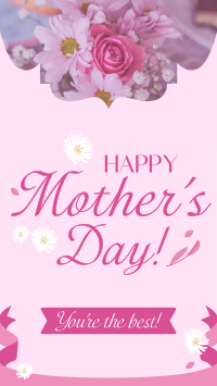 Mother's Day Lovely Bouquet TikTok Video Design